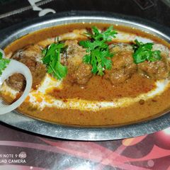 A picture of Spinach palak kofta.