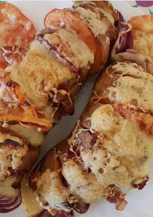 Édesburgonya hajó recept fotója
