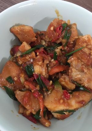 Foto resep Ayam asam pedas