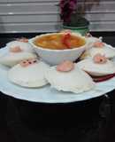 Rice & Urad dal Idli
