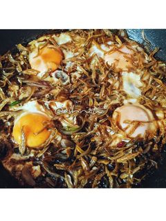 Gambar Telur kicap Bilis Goreng