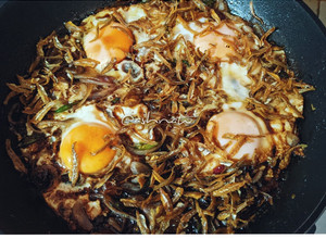 Gambar Telur kicap Bilis Goreng