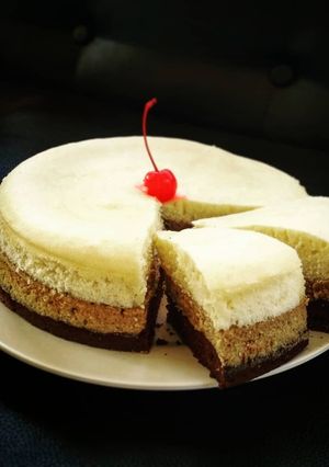 Foto resep Tiramisu Steamed Cake