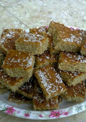 صورة لوصفة البسبوسه