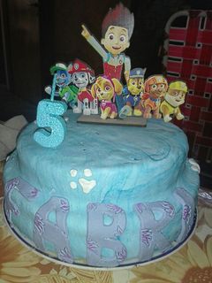 Una foto de Torta de cumpleaños de paw patrol 😍