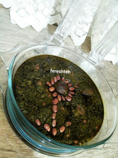 عکسی از دستور قرمه سبزی