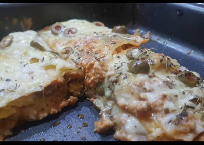 Recipe of Quick Chicken lasagne