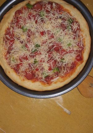 Foto resep Pizza lembut oven tangkring