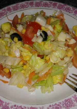 Saláta recept fotója