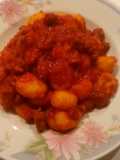 Sardinian gnocchi with sausage ragout
