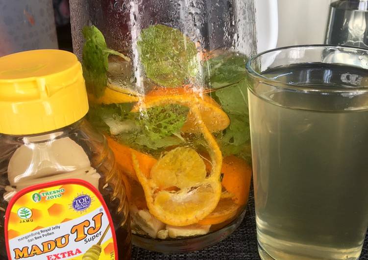 Resep Infused Water Paru-Paru yang Lezat Sekali