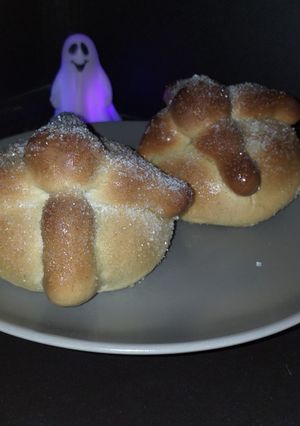 Una foto de Pan de muerto