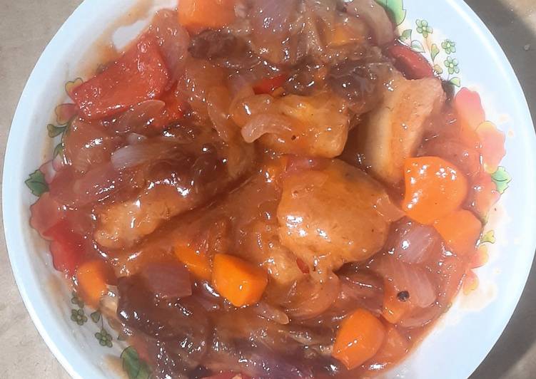 Recipe of Tasty Sweet and Sour Pork