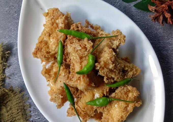 Resep Tahu Crispy Kriuk Enak Oleh Ayu Mama Aura Cookpad