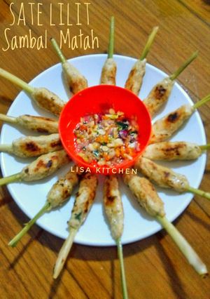 Foto resep #10 Sate lilit sambal matah #RabuBaru