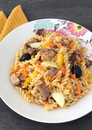O poză a rețetei Salată de paste.