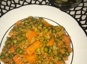 Hamis “rizseshús” - vegetáriánus 🥕🧅 recept fotója