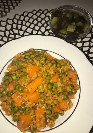 Hamis “rizseshús” - vegetáriánus 🥕🧅 recept fotója