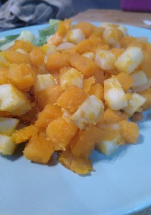 Une photo de Poêlée patate douce céleri