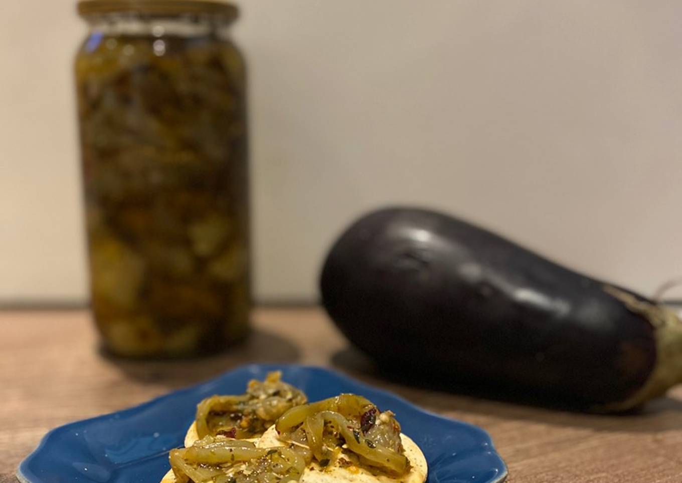 Berenjenas en escabeche a la Puli