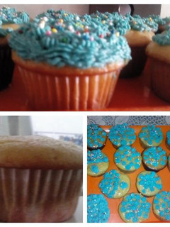 Una foto de Cupcake de yogur