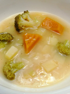 Una foto de Caldo de Vegetales