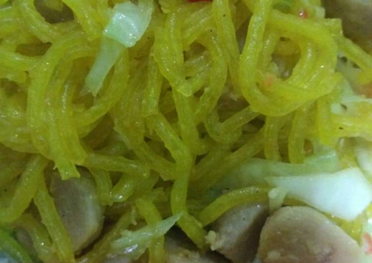 Resep Mie gelosor pedas, Enak