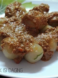 Foto resep Cilok bumbu kacang isi daging