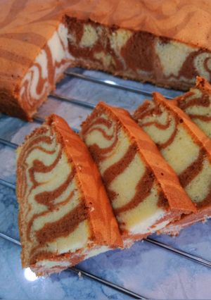 Foto resep Bolu Marmer Jadul