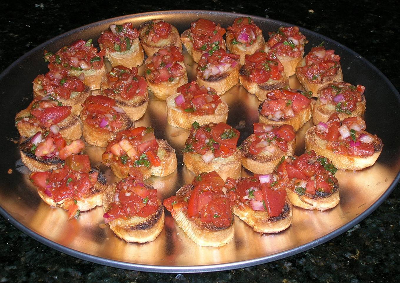 Fresh Tomato Bruschetta