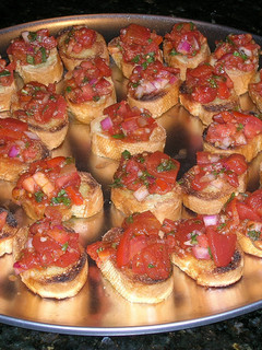 A picture of Fresh Tomato Bruschetta.