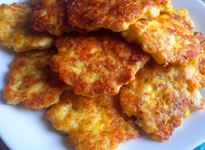 Фото Куриные растрепки с сыром (рубленые котлеты).