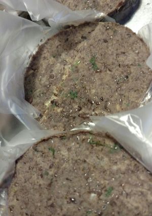Una foto de Hamburguesas de porotos aduki