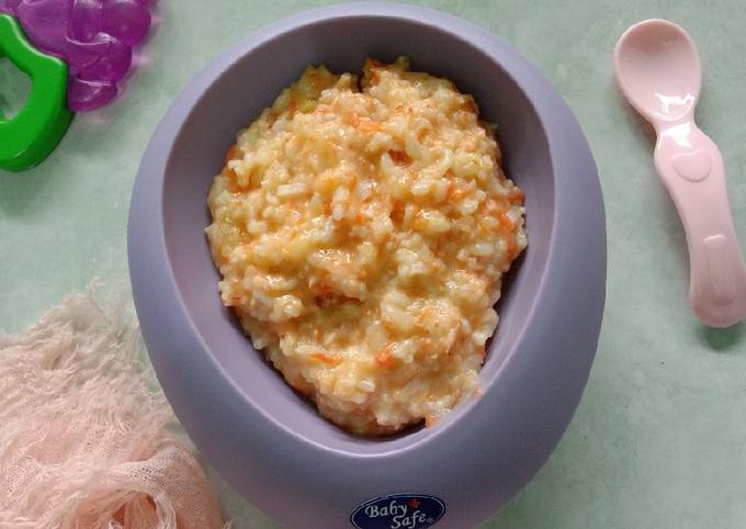 Cara bikin MPASI 6+: Bubur Uduk Udang (ala dr. Meta. H) Cara bikin MPASI 6+: Bubur Uduk Udang (ala dr. Meta. H)