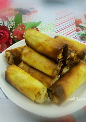 صورة لوصفة سبرنج رول بالدجاج والخضار روعة