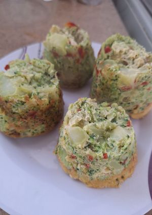 Una foto de Muffins Salados de Brócoli 🥦