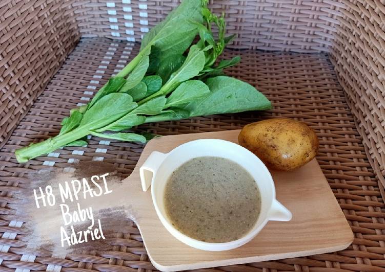 Resep masakan MPASI kentang baby Adzriel H8 | Cara Bikin MPASI kentang baby Adzriel H8 Yang Mudah Dan Praktis