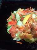 Ensalada, con pollo
