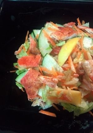 Una foto de Ensalada, con pollo