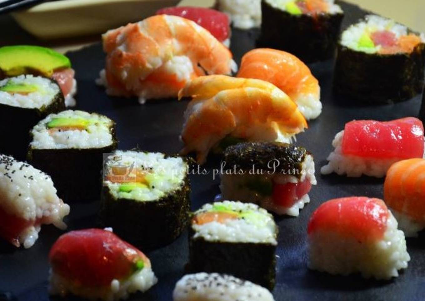 Sushis express en bac à glaçons