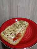 Pizzeta en pan de ciabatta 🍕