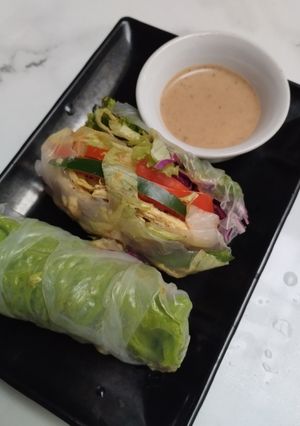 Foto resep Spring Roll (Wrapped Veggie Salad)