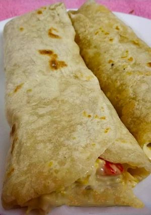 சப்பாத்தி வெஜ் ரோல் செய்முறை முக்கிய புகைப்படம்