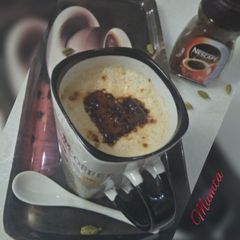 A picture of Elaichi flavoured Creamy coffee.