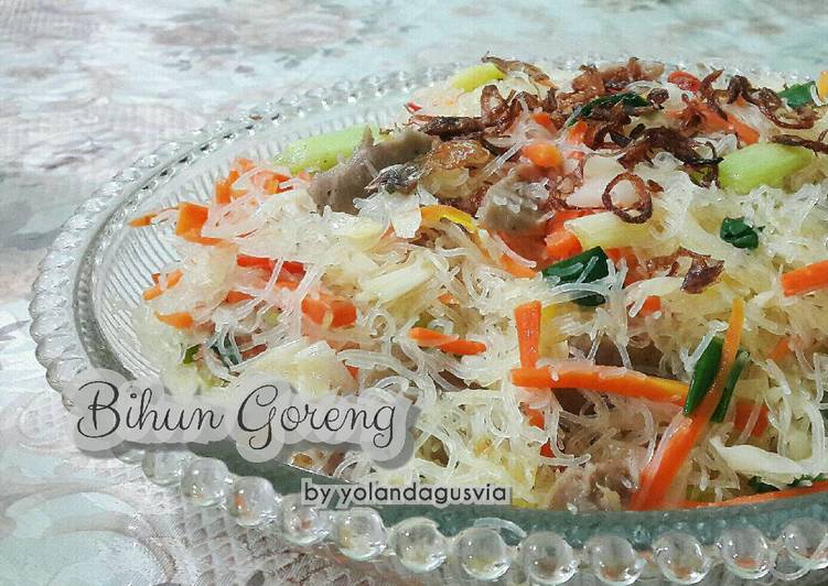 Resep Bihun Goreng oleh Yolanda Gusvia Putri - Cookpad