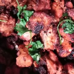 A picture of Chicken 65.