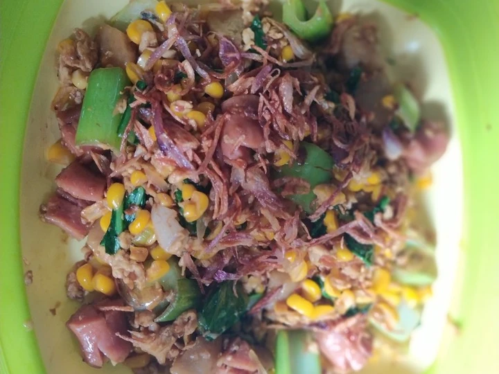 Langkah Gampang Menyiapkan Resep Tumis pakcoy jagung manis ❤ yang Menggugah Selera