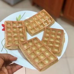 A picture of Vanilla waffles.