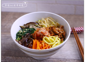 韓式拌飯 的食譜成品照片