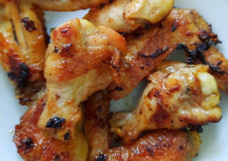 Honey chiken wings